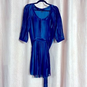 ARMANI EXCHANGE - blue dress